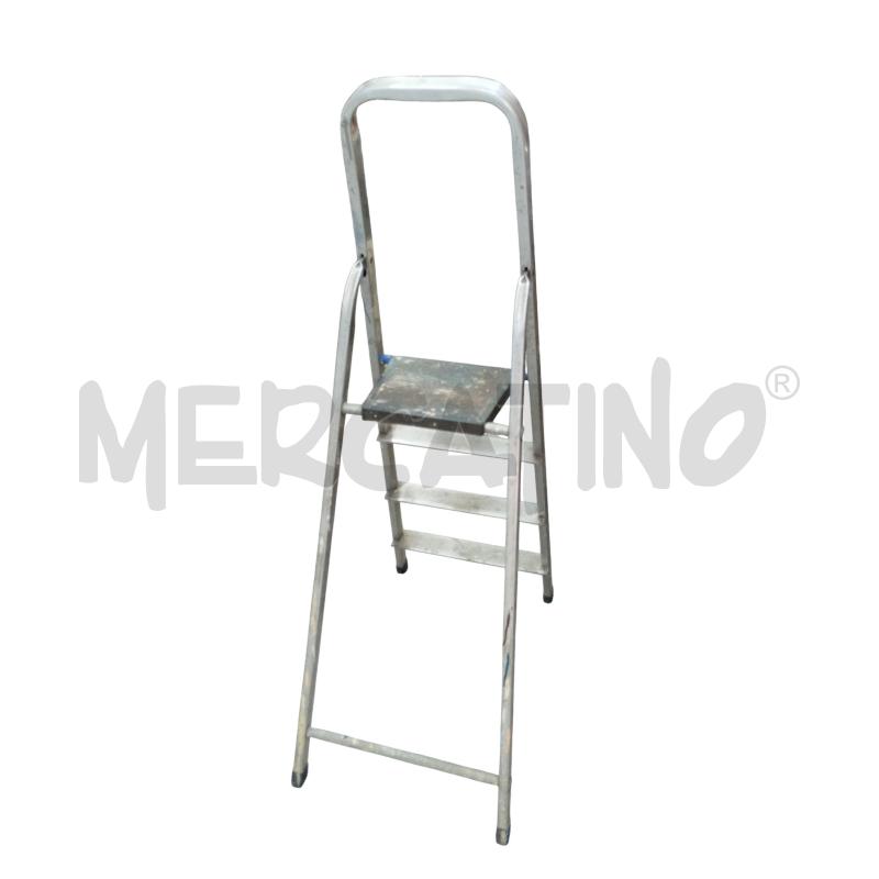 SCALA ALLUMINIO 4 GRADINI  | Mercatino dell'Usato Moncalieri bengasi 3