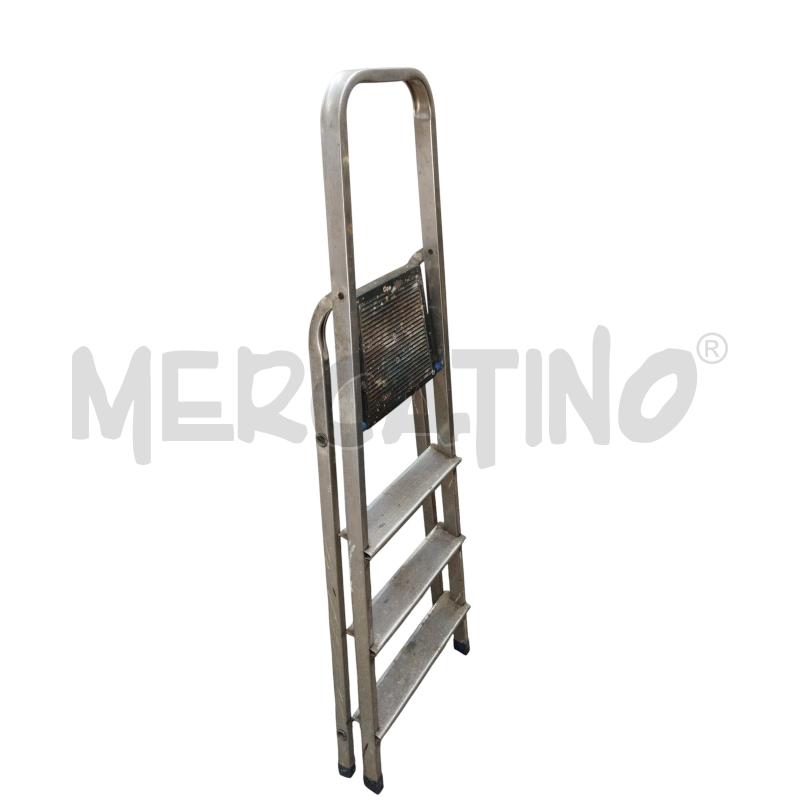 SCALA ALLUMINIO 4 GRADINI  | Mercatino dell'Usato Moncalieri bengasi 5