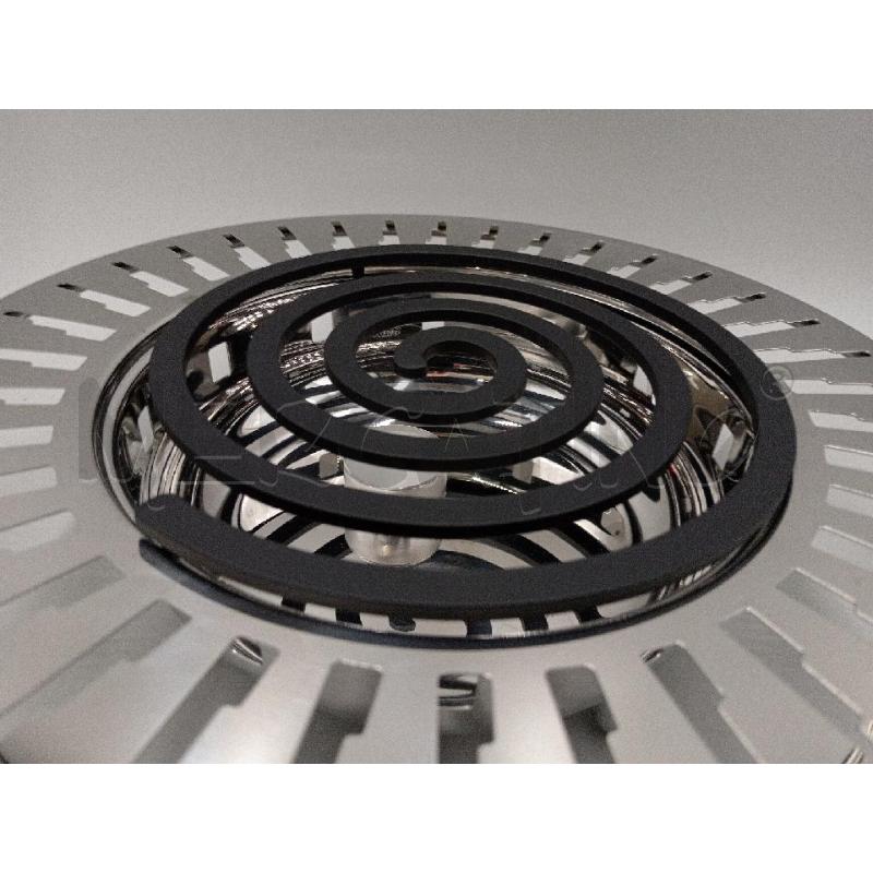 SCALDA VIVANDE A LUMI METALLO DESIGN ALESSI  | Mercatino dell'Usato Moncalieri bengasi 2