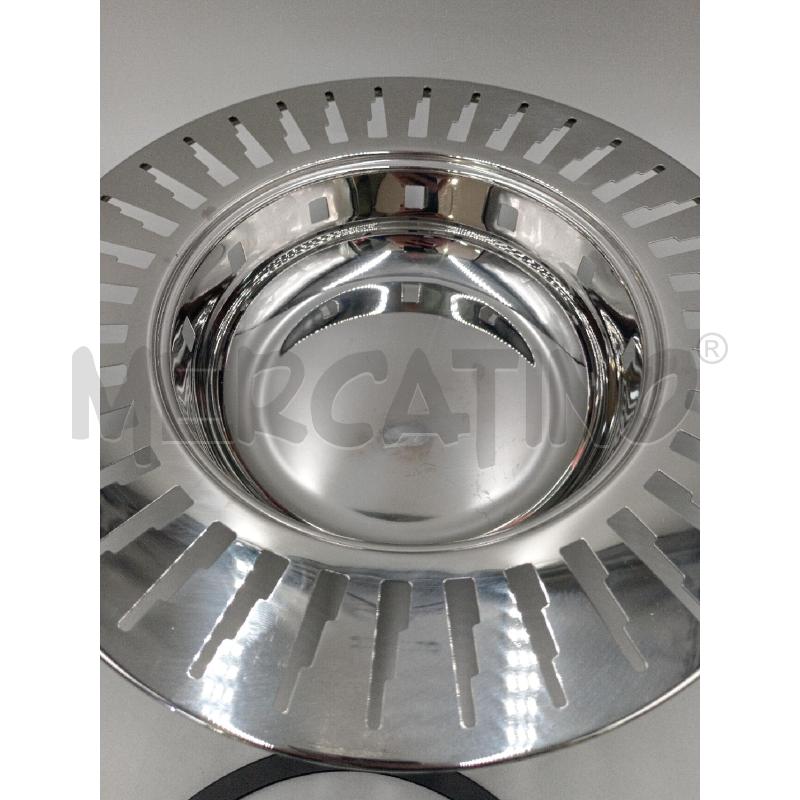 SCALDA VIVANDE A LUMI METALLO DESIGN ALESSI  | Mercatino dell'Usato Moncalieri bengasi 3