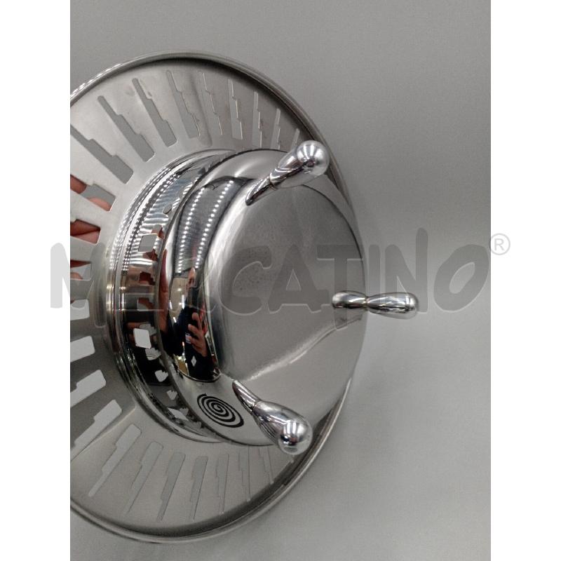 SCALDA VIVANDE A LUMI METALLO DESIGN ALESSI  | Mercatino dell'Usato Moncalieri bengasi 4