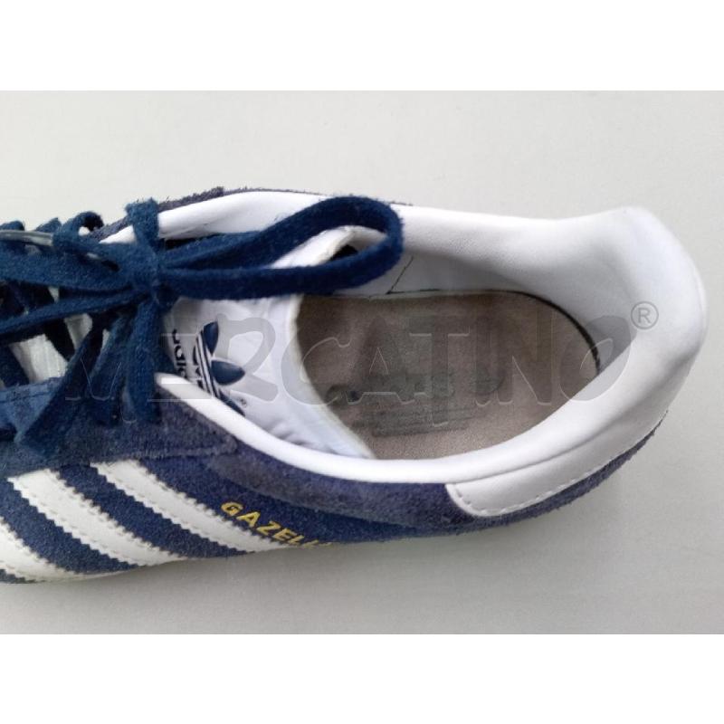 SCARPE ADIDAS GAZZELLE BLU SCAMOSCIATE | Mercatino dell'Usato Moncalieri bengasi 5