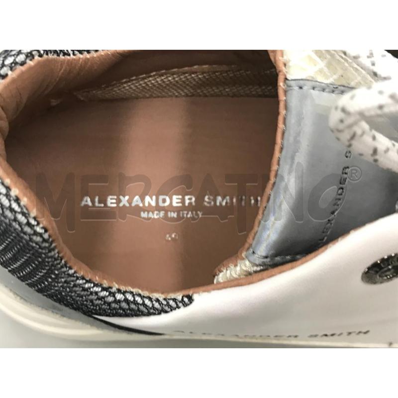SCARPE ALEXANDER SMITH BIANCHE | Mercatino dell'Usato Moncalieri bengasi 5
