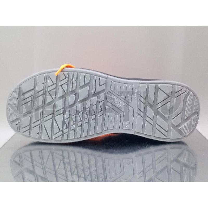 SCARPE ANTINFORTUNISTICA UP POWER NERA BAFFO ARANCIO  | Mercatino dell'Usato Moncalieri bengasi 4