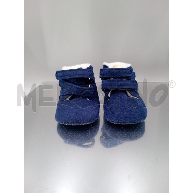 SCARPE BAMBINO BLU CON PELLICCIA INTERNA | Mercatino dell'Usato Moncalieri bengasi 1