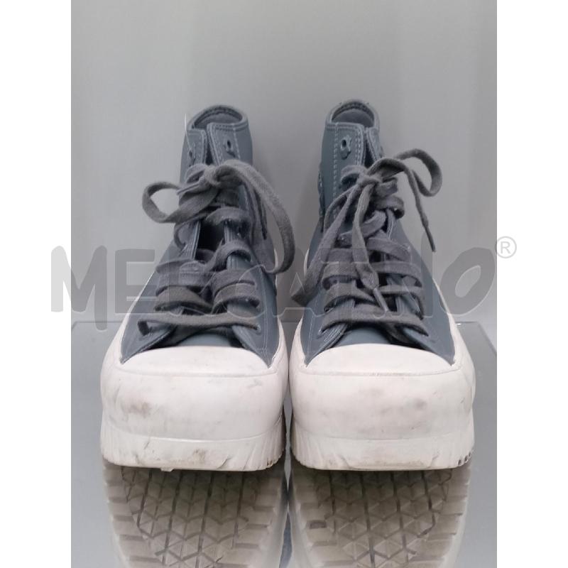 SCARPE CONVERSE GRIGIO PLATFORM | Mercatino dell'Usato Moncalieri bengasi 2