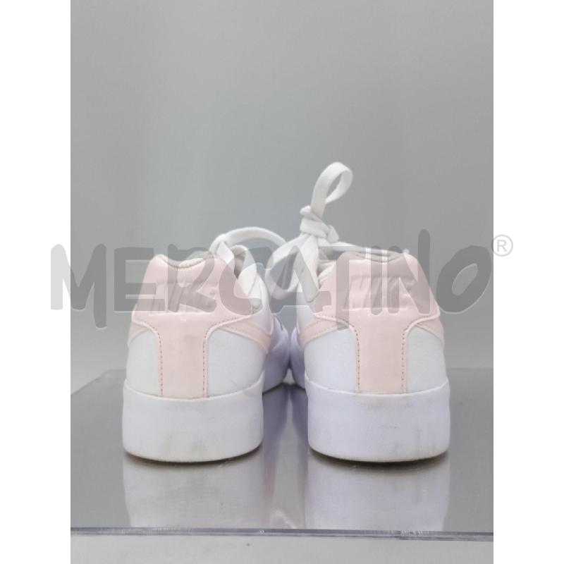SCARPE DONNA ADIDAS BIANCHE BAFFO ROSA | Mercatino dell'Usato Moncalieri bengasi 3