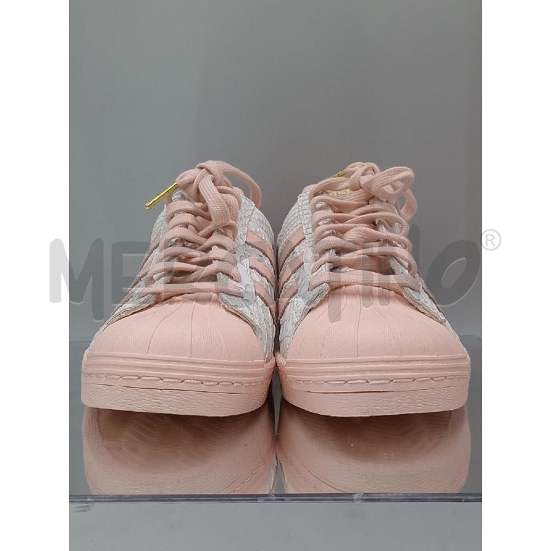 SCARPE DONNA ADIDAS SUPERSTAR 80 S SQUAMATE BIANCO ROSA | Mercatino dell'Usato Moncalieri bengasi 2