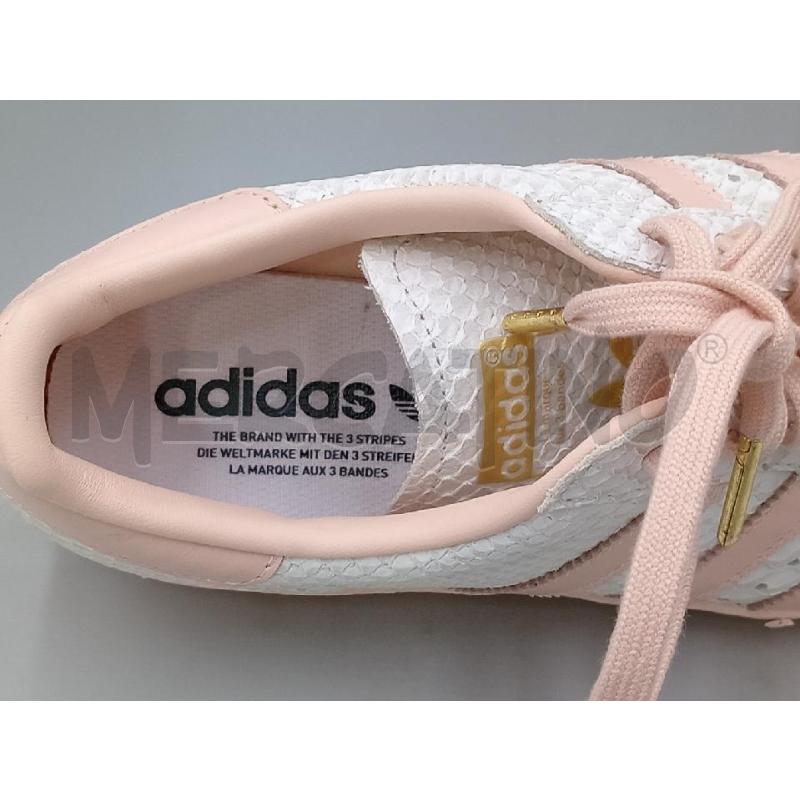 SCARPE DONNA ADIDAS SUPERSTAR 80 S SQUAMATE BIANCO ROSA | Mercatino dell'Usato Moncalieri bengasi 4