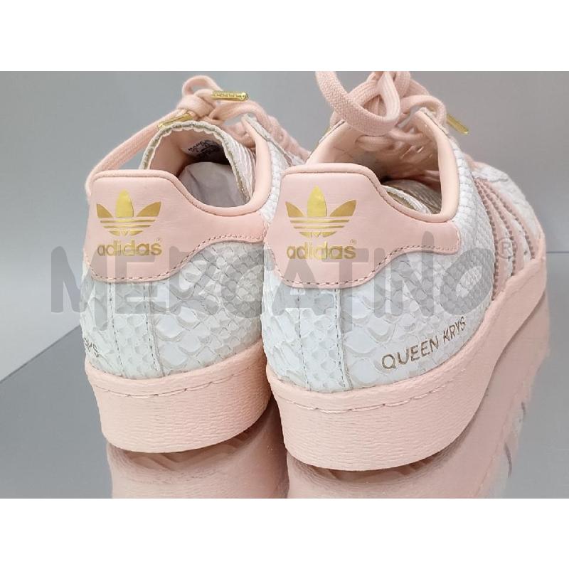SCARPE DONNA ADIDAS SUPERSTAR 80 S SQUAMATE BIANCO ROSA | Mercatino dell'Usato Moncalieri bengasi 5