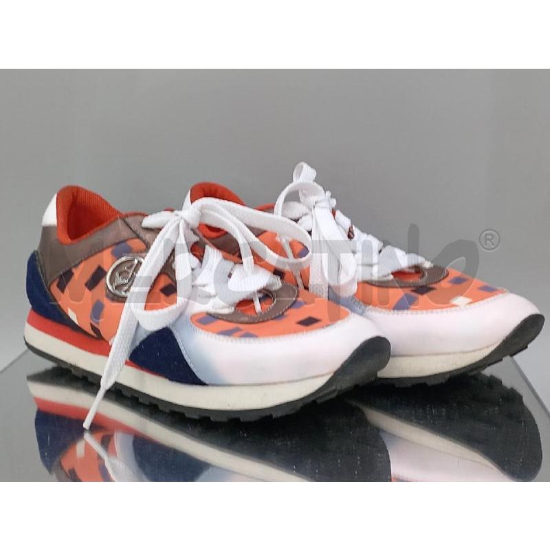SCARPE DONNA ARMANI JEANS ARANCIONI BIANCHE | Mercatino dell'Usato Moncalieri bengasi 1