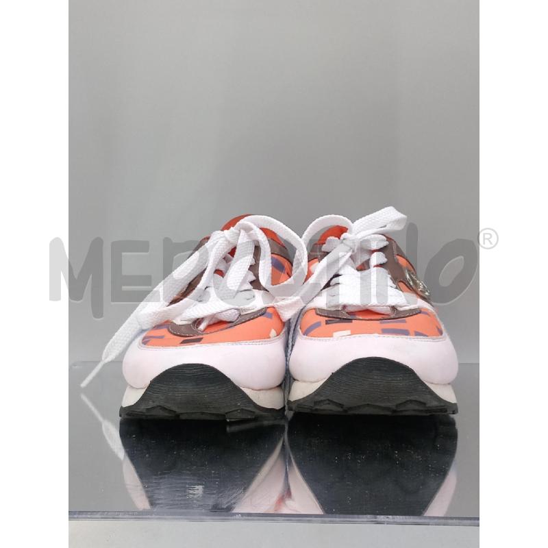 SCARPE DONNA ARMANI JEANS ARANCIONI BIANCHE | Mercatino dell'Usato Moncalieri bengasi 2