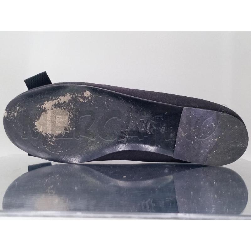 SCARPE DONNA BALLERINE MAX & CO NERE RASO CON INSERTI GIOIELLO | Mercatino dell'Usato Moncalieri bengasi 3