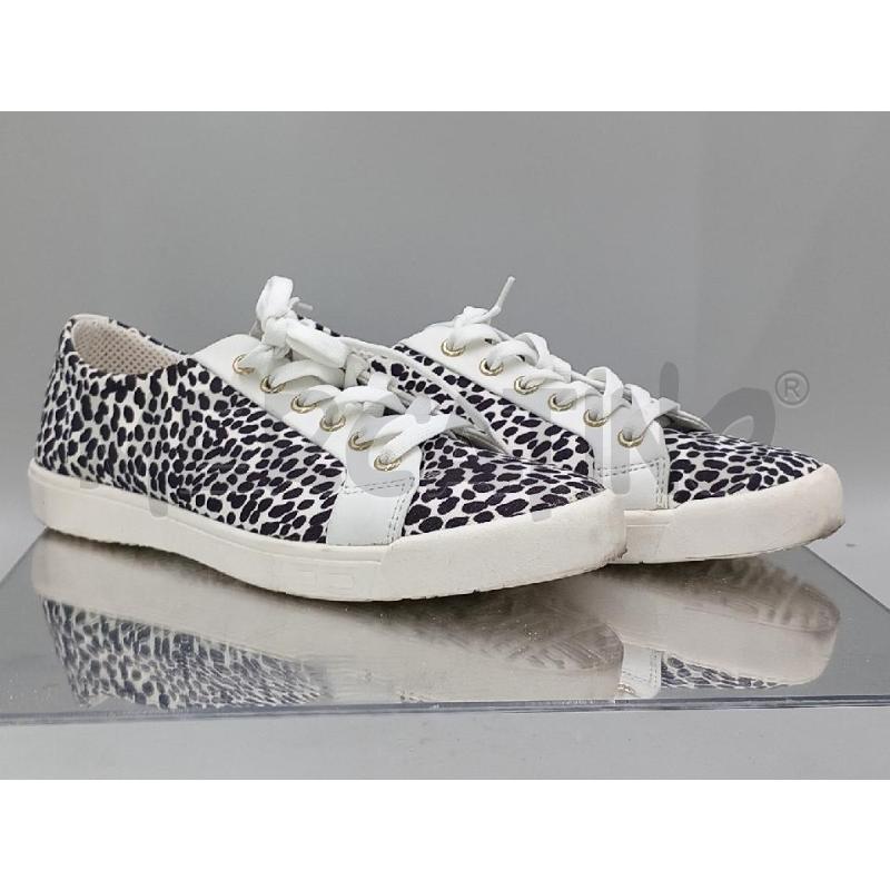SCARPE DONNA BIKKEMBERG BIANCO NERE | Mercatino dell'Usato Moncalieri bengasi 1