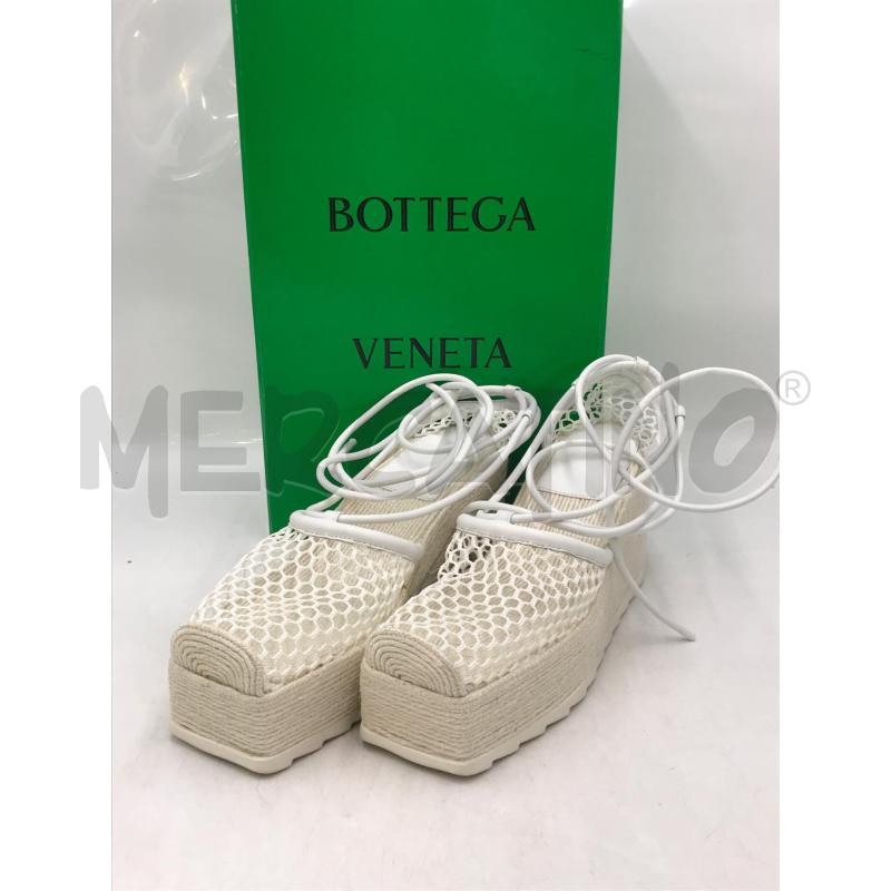SCARPE DONNA BOTTEGA VENETA ESPADRILLAS WM OPTIC WHITE  | Mercatino dell'Usato Moncalieri bengasi 1