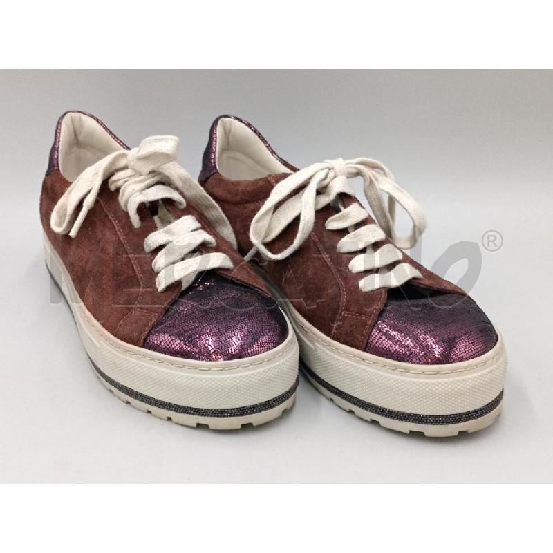 SCARPE DONNA BRUNELLO CUCCINELLI MARRONI SCAMOSCIATE | Mercatino dell'Usato Moncalieri bengasi 1