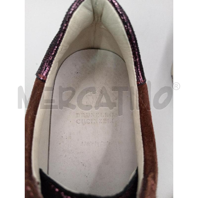 SCARPE DONNA BRUNELLO CUCCINELLI MARRONI SCAMOSCIATE | Mercatino dell'Usato Moncalieri bengasi 4
