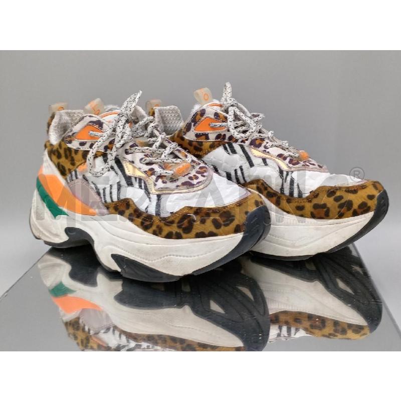 SCARPE DONNA BUFFALO BIANCHE COLORATE | Mercatino dell'Usato Moncalieri bengasi 1