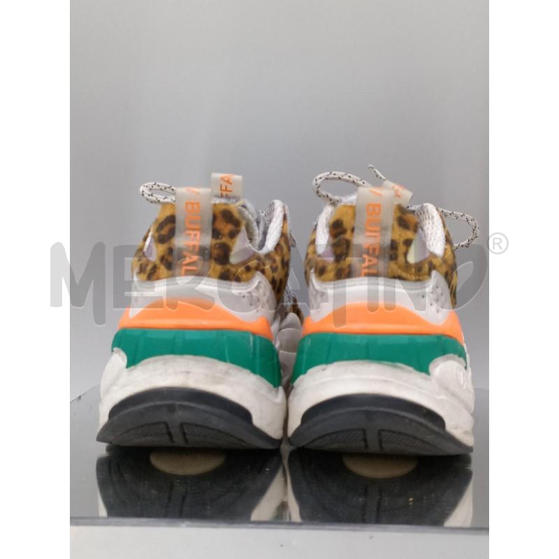 SCARPE DONNA BUFFALO BIANCHE COLORATE | Mercatino dell'Usato Moncalieri bengasi 3