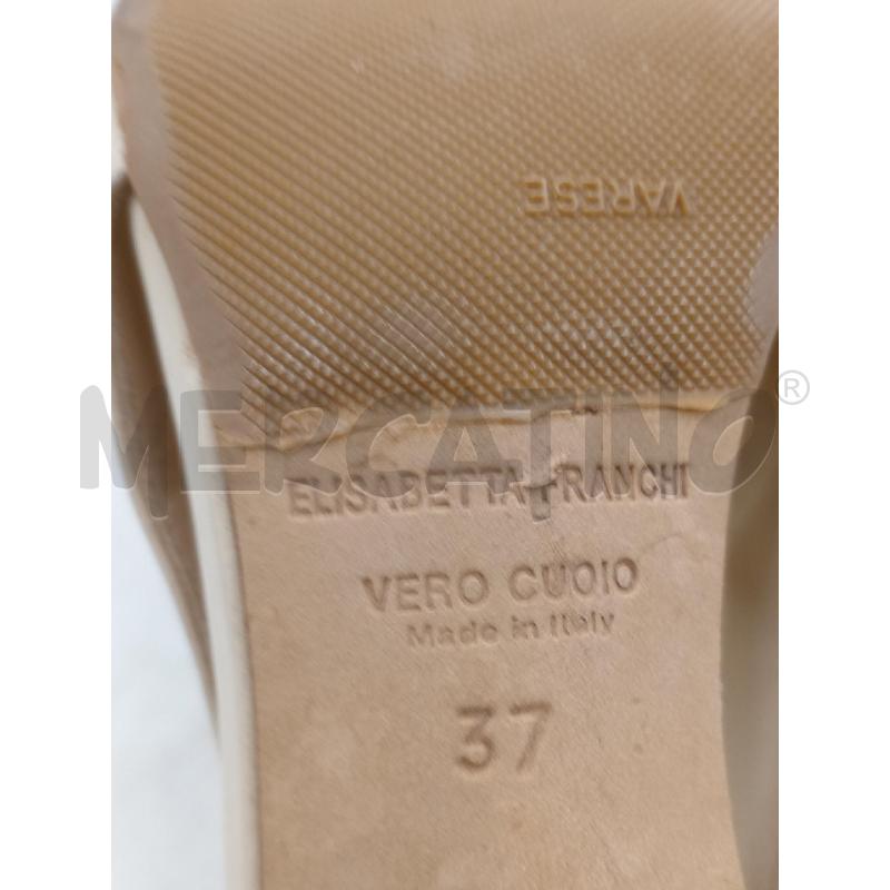 SCARPE DONNA CELINE EL FRANCHI BEIGE PELLE | Mercatino dell'Usato Moncalieri bengasi 4