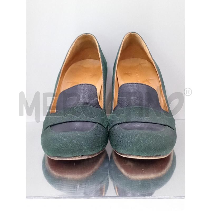 SCARPE DONNA CHIE MIHARA VERDE NERO TACCO FANTASIA | Mercatino dell'Usato Moncalieri bengasi 2