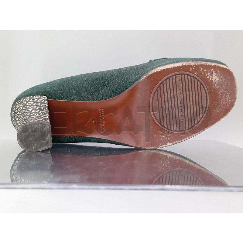 SCARPE DONNA CHIE MIHARA VERDE NERO TACCO FANTASIA | Mercatino dell'Usato Moncalieri bengasi 4