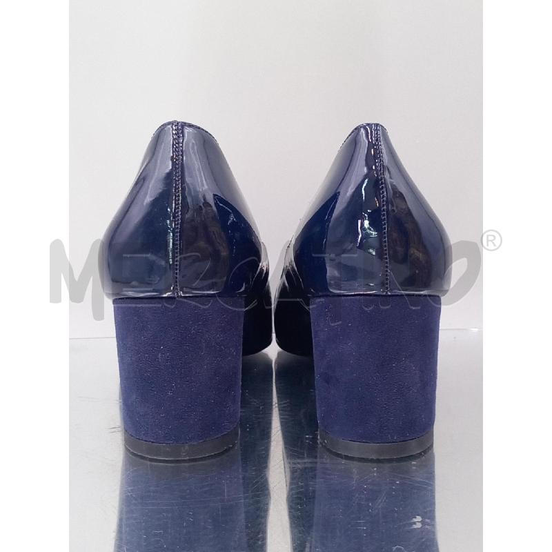 SCARPE DONNA CLARA BARSON BLU VERNICE CON PUNTA SCAMOSCIATA | Mercatino dell'Usato Moncalieri bengasi 3