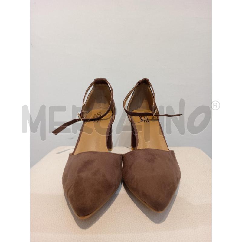 SCARPE DONNA CONTE MARRONE SCAMOSCITA  | Mercatino dell'Usato Moncalieri bengasi 1