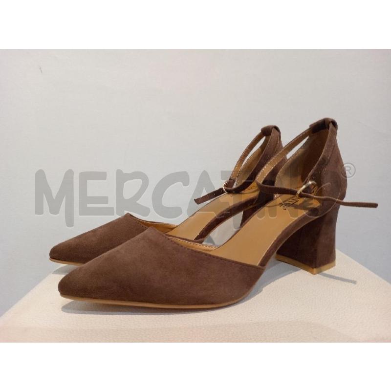 SCARPE DONNA CONTE MARRONE SCAMOSCITA  | Mercatino dell'Usato Moncalieri bengasi 2