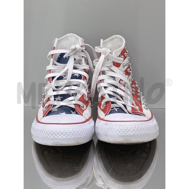 SCARPE DONNA CONVERSE BANDIERA AMERICANA CON BORCHIETTE | Mercatino dell'Usato Moncalieri bengasi 2