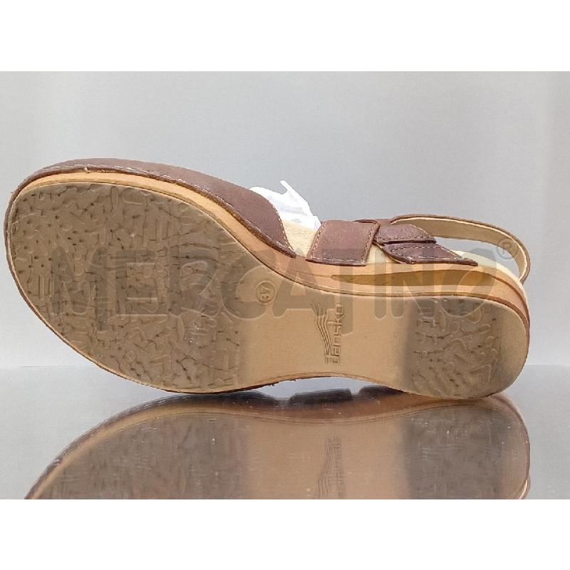 SCARPE DONNA DANSKO MARRONE CUOIO  | Mercatino dell'Usato Moncalieri bengasi 4