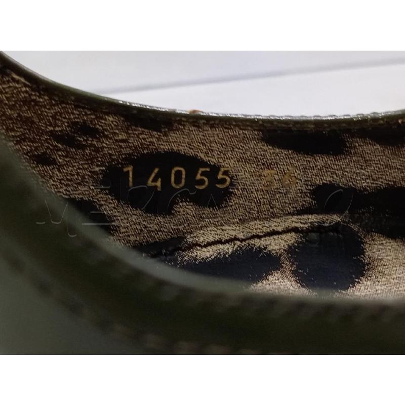 SCARPE DONNA DOLCE& GABBANA VERDE MILITARE CON FIOCCO  | Mercatino dell'Usato Moncalieri bengasi 5