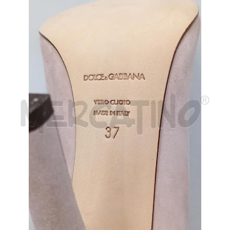 SCARPE DONNA DOLCE & GABBANA ROSA SCAMOSCIATE | Mercatino dell'Usato Moncalieri bengasi 4