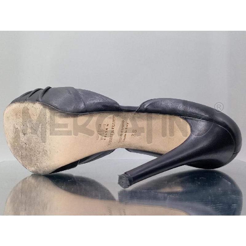 SCARPE DONNA ELISABETTA FRANCHI NERE TACCO | Mercatino dell'Usato Moncalieri bengasi 4