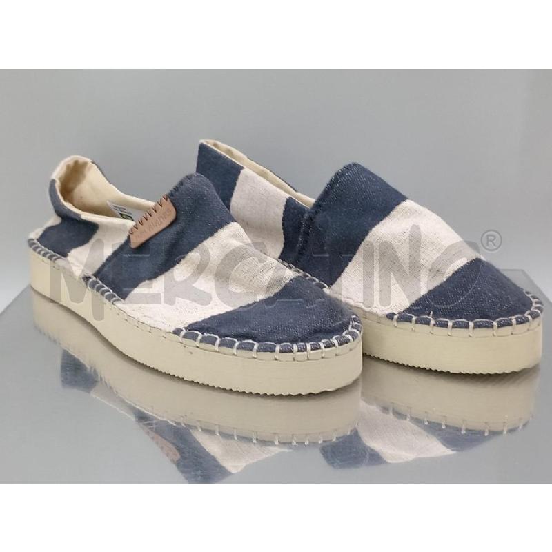 SCARPE DONNA ESPADRILLAS HAVAIANAS BEIGE E BLU  | Mercatino dell'Usato Moncalieri bengasi 1