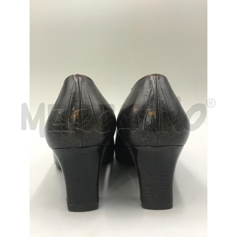 SCARPE DONNA FERRAGAMO MARRONE  | Mercatino dell'Usato Moncalieri bengasi 3