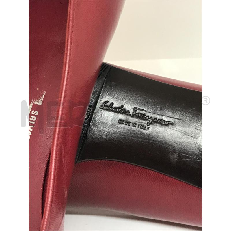 SCARPE DONNA FERRAGAMO ROSSE | Mercatino dell'Usato Moncalieri bengasi 3