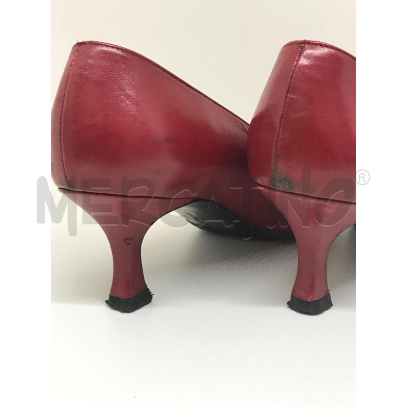 SCARPE DONNA FERRAGAMO ROSSE | Mercatino dell'Usato Moncalieri bengasi 4