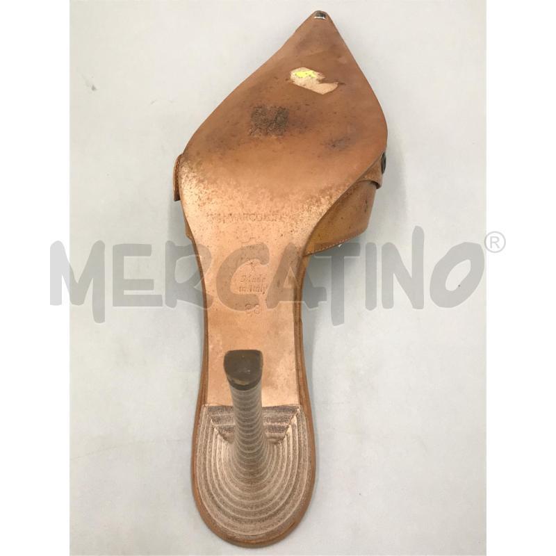 SCARPE DONNA GIAN MARCO LORENZI MARRONE PARTICOLARI DORATI | Mercatino dell'Usato Moncalieri bengasi 4
