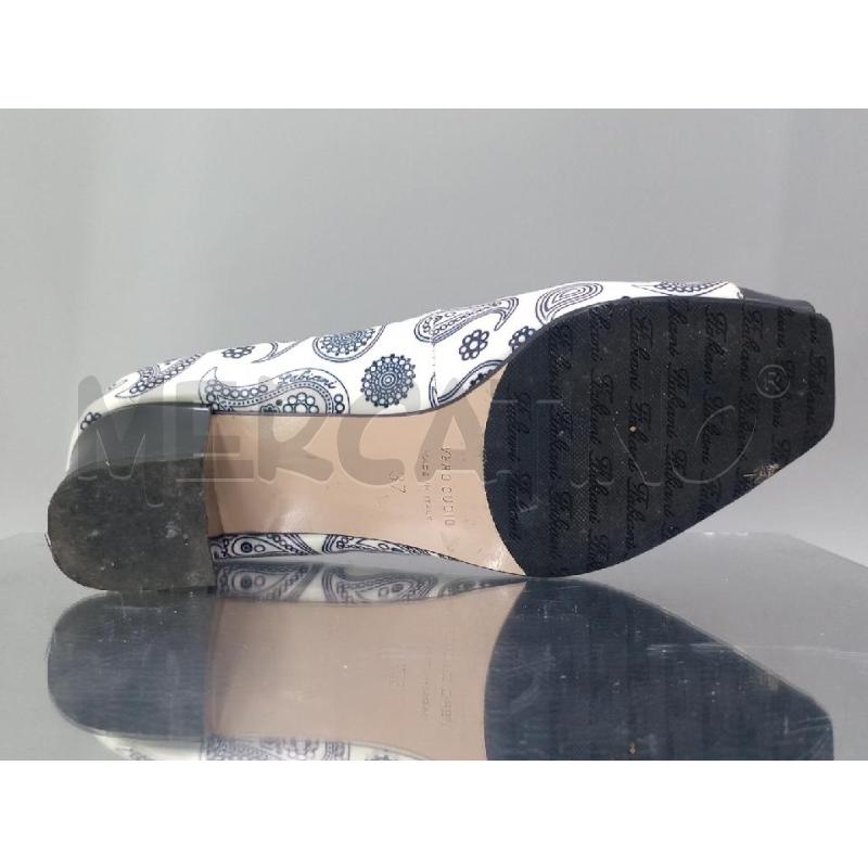 SCARPE DONNA GIORGIO FABIANI BIANCO NERO CON  ARABESCHI | Mercatino dell'Usato Moncalieri bengasi 4