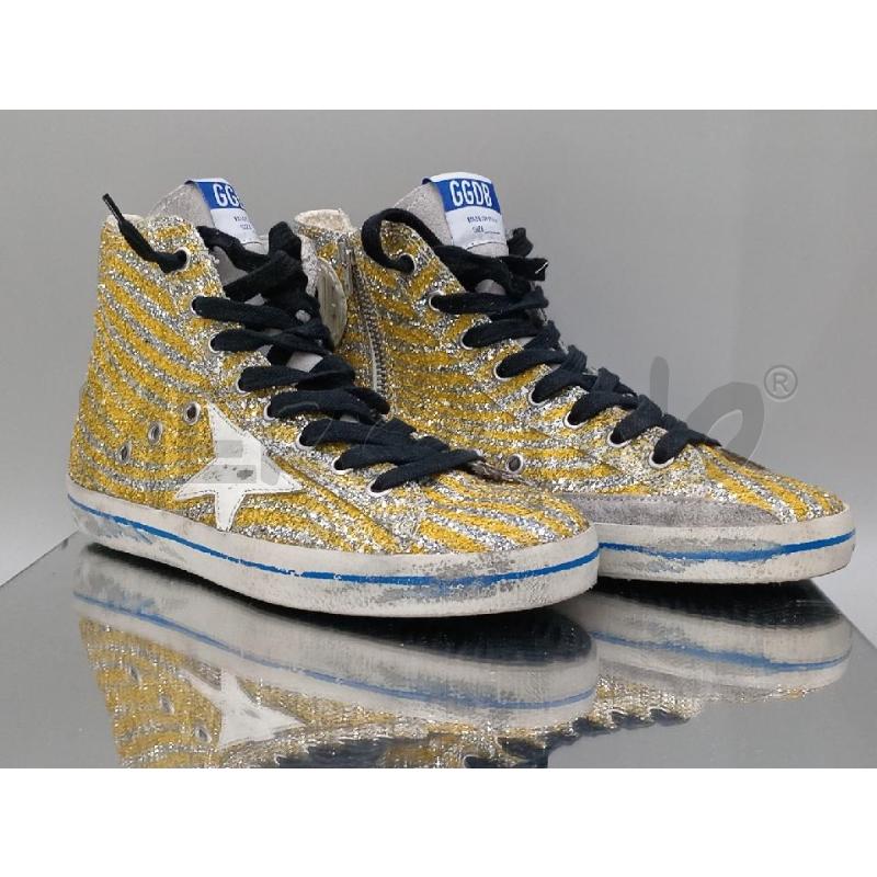 SCARPE DONNA GOLDEN GOOSE DORATE | Mercatino dell'Usato Moncalieri bengasi 1
