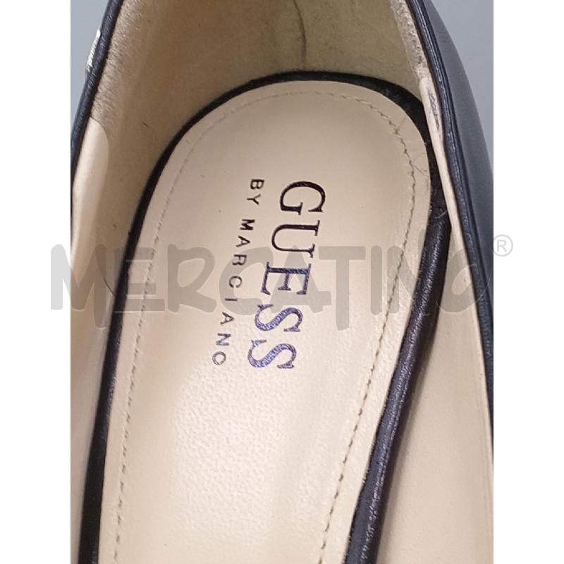 SCARPE DONNA GUESS NERE TACCO APERTE DAVANTI | Mercatino dell'Usato Moncalieri bengasi 5