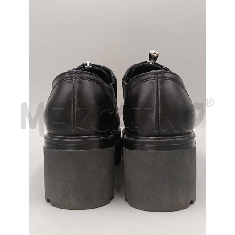 SCARPE DONNA JANET SPORT NERE CON PLATFORM E BORCHIETTE | Mercatino dell'Usato Moncalieri bengasi 3