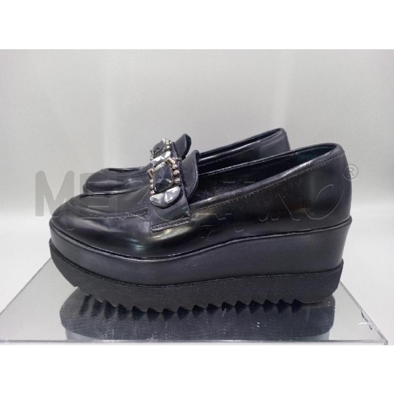 SCARPE DONNA LORENZO MARI NERE CON INSERTI GIOIELLO | Mercatino dell'Usato Moncalieri bengasi 2