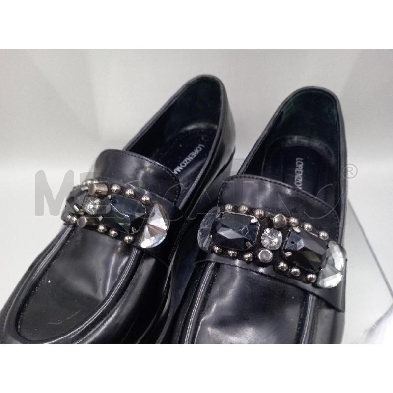 SCARPE DONNA LORENZO MARI NERE CON INSERTI GIOIELLO | Mercatino dell'Usato Moncalieri bengasi 3