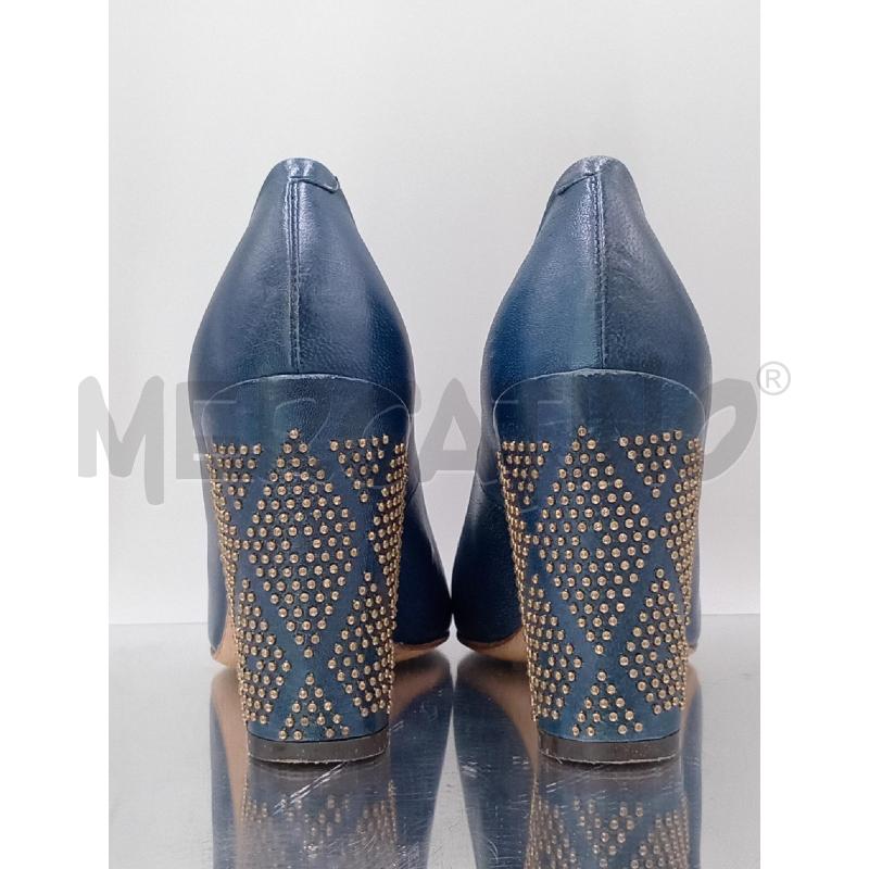 SCARPE DONNA MANILA GRACE BLU TACCO BORCHIETTE | Mercatino dell'Usato Moncalieri bengasi 3