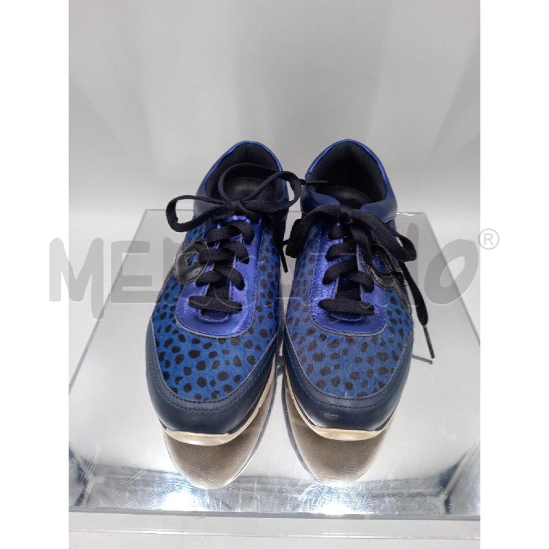 SCARPE DONNA MAX&CO BLU MACULATE CAVALLINO  | Mercatino dell'Usato Moncalieri bengasi 3