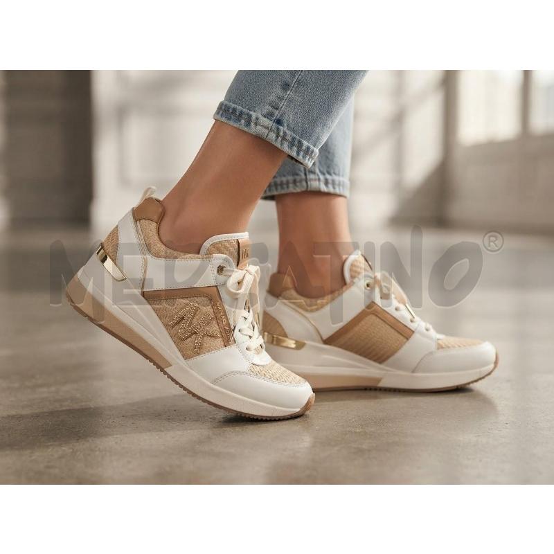 SCARPE DONNA MICHAEL KORSA BEIGE BIANCHE | Mercatino dell'Usato Moncalieri bengasi 1