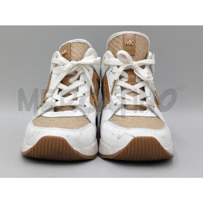SCARPE DONNA MICHAEL KORSA BEIGE BIANCHE | Mercatino dell'Usato Moncalieri bengasi 2