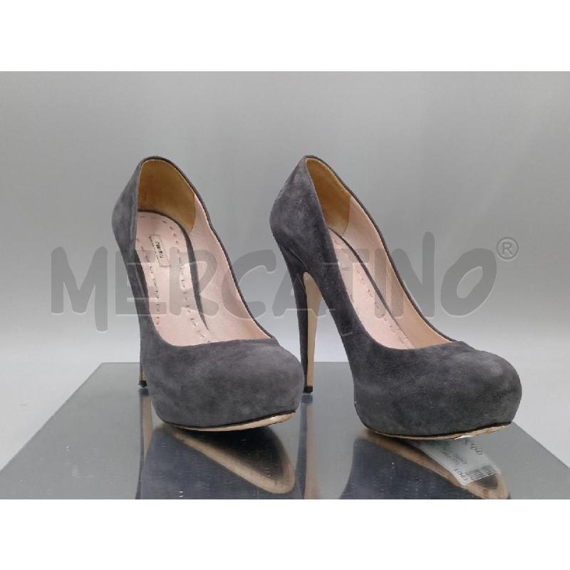 SCARPE DONNA MIU GRIGIE TACCO  | Mercatino dell'Usato Moncalieri bengasi 3